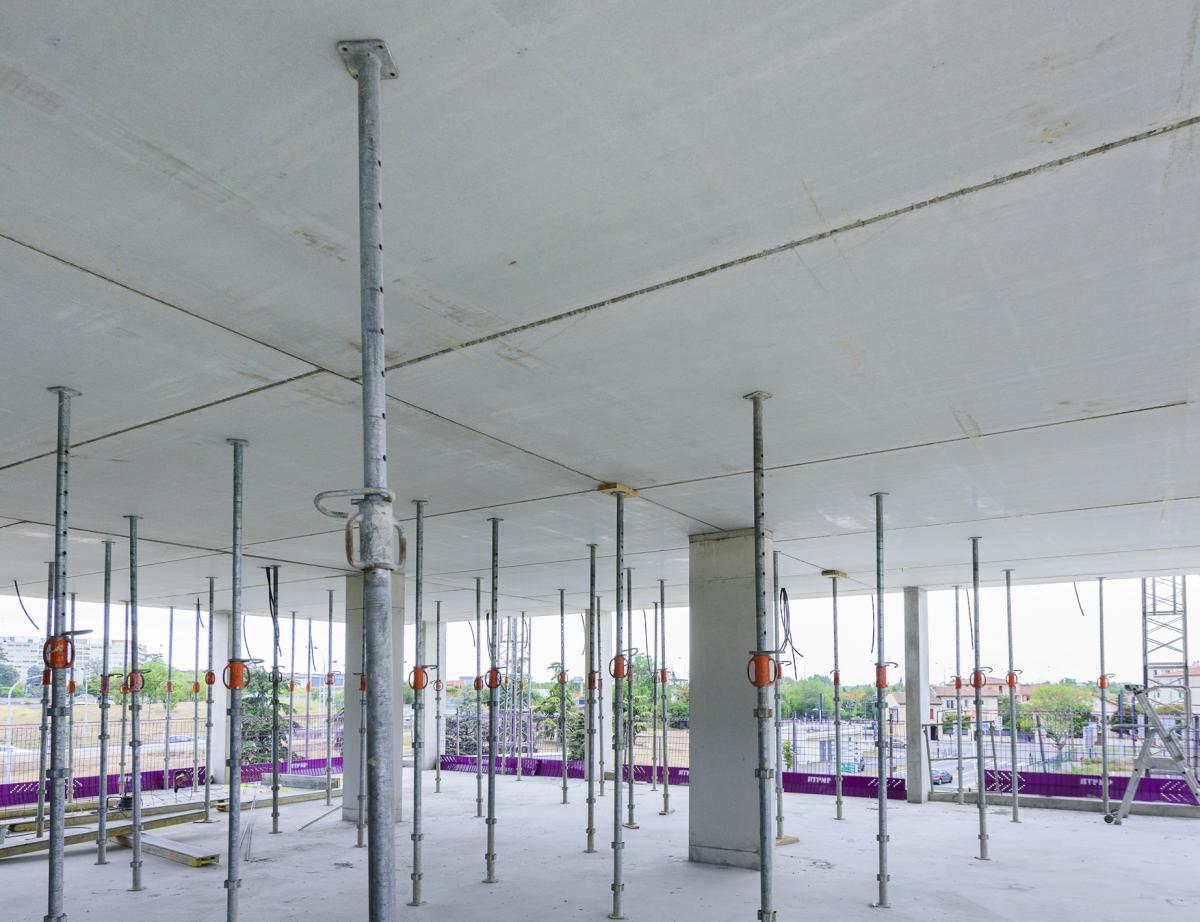 Béton bas carbone : Rector revisite la structure poteaux-dalle